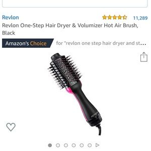 Revlon one step hair dryer and volumizer